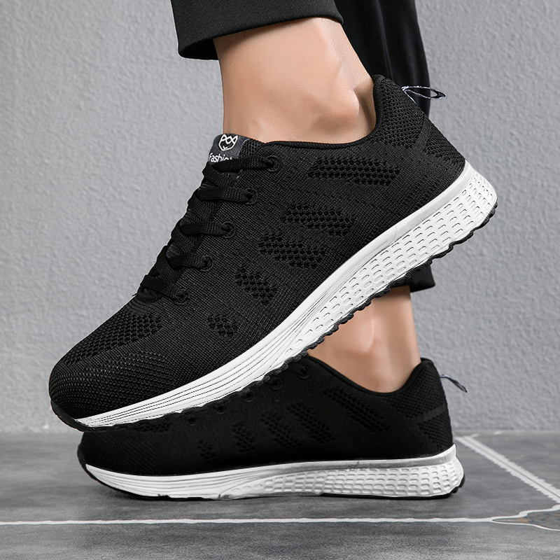 Men'S Shoes Basketball - Hommes chaussures respirant espadrilles décontractées marque