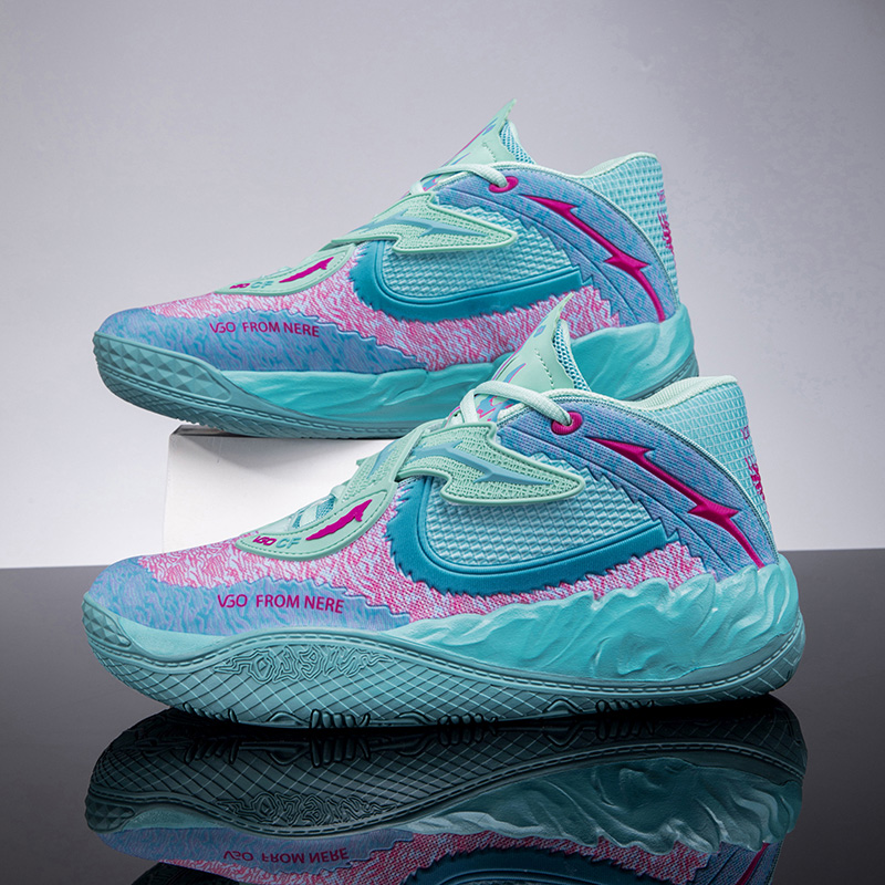 Men'S Shoes Basketball - Chaussures de basket-ball pour hommes, respirantes,