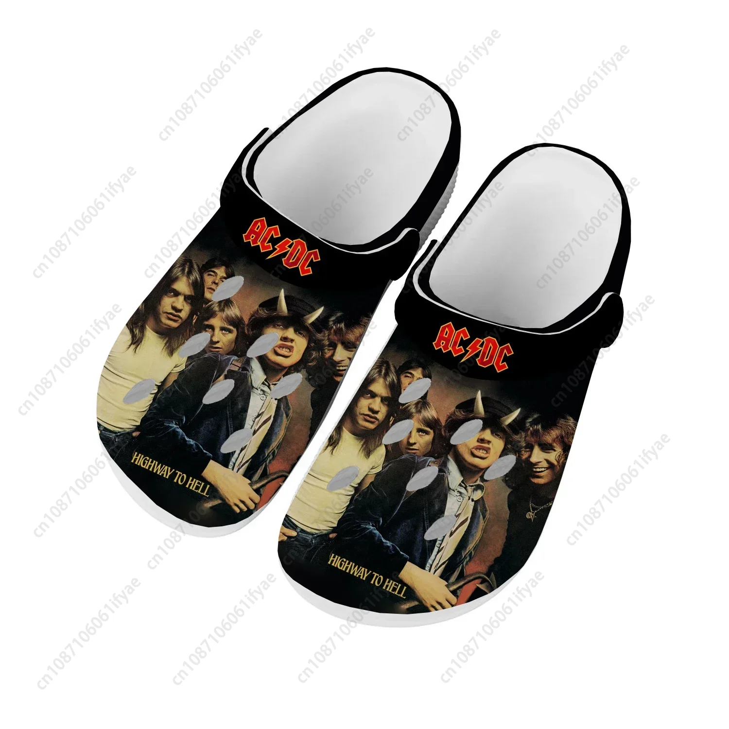 Men'S Shoes Dc - A-AC Rock Band D-DC Sabots et