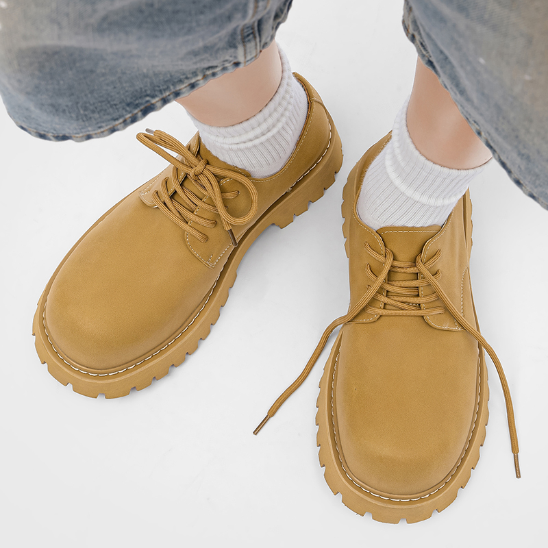 Men'S Shoes With Height Increase - Chaussures pour hommes printemps-automne à semelle