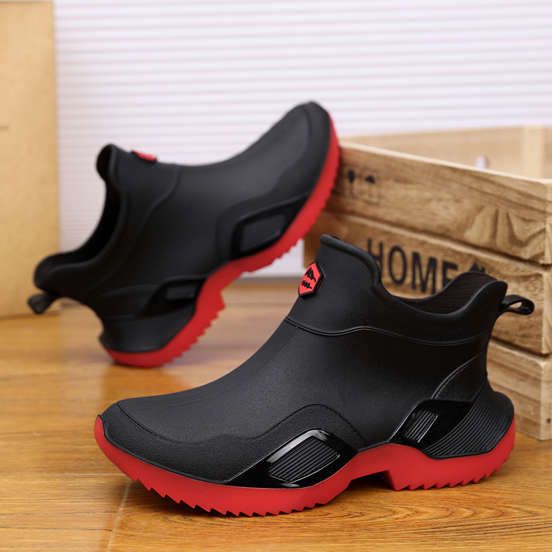 Men'S Shoes Water Resistant - Chaussures de pluie pour hommes, bottes