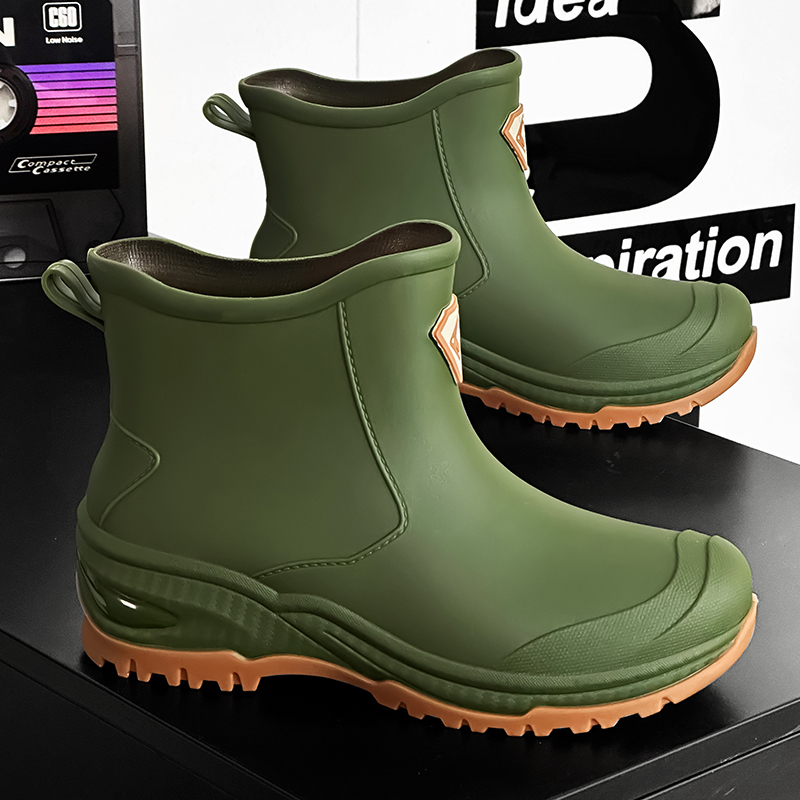 Men'S Shoes Water Resistant - Bottes de pluie pour hommes, résistantes