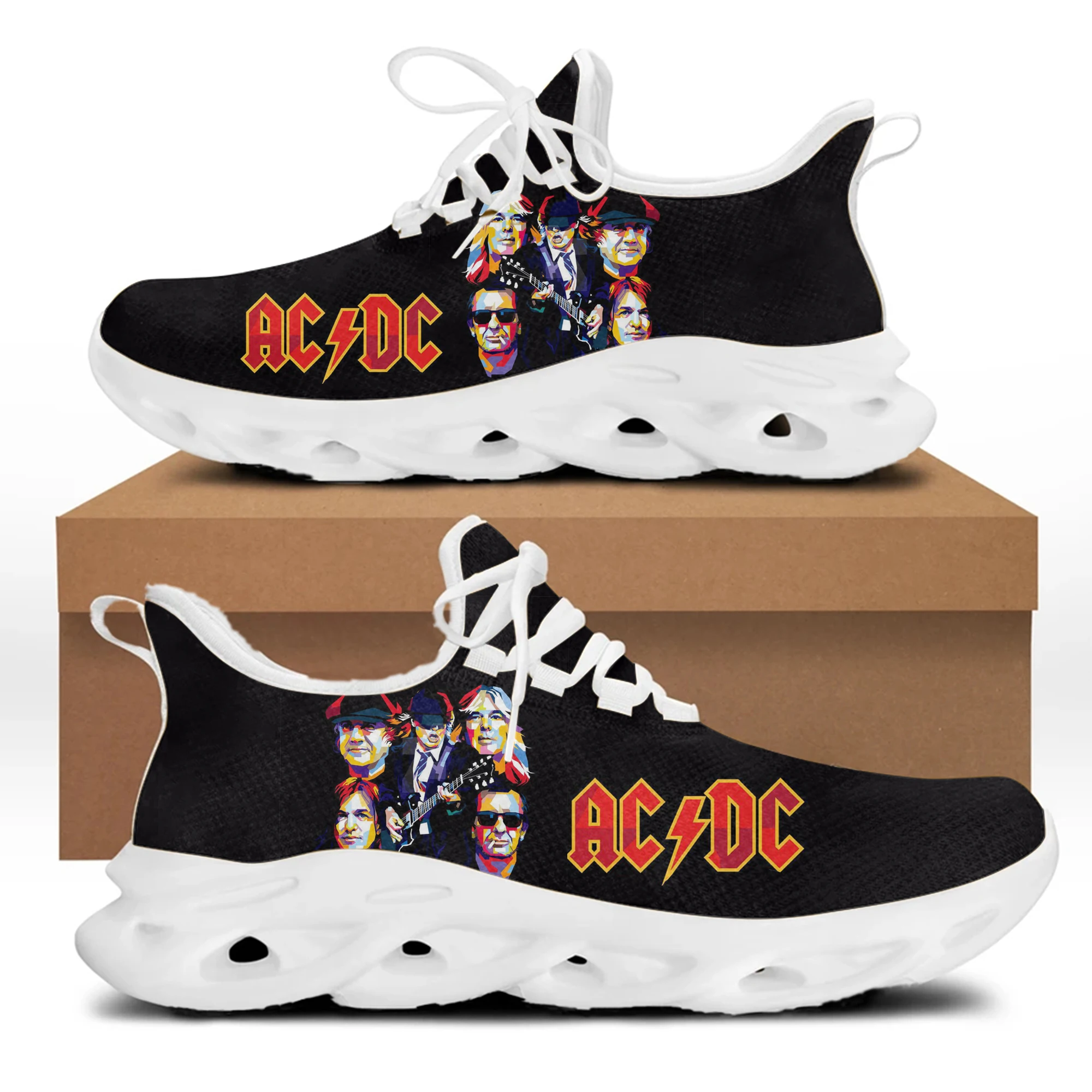 Baskets plates AC Rock Band, c - Men'S Shoes Dc avis et prix