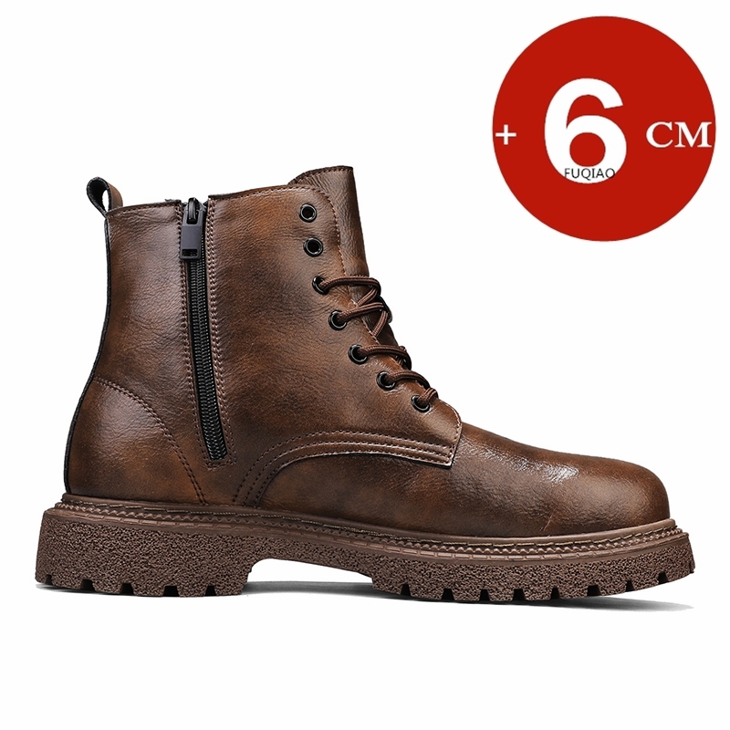 Bottines invisibles en cuir po - Men'S Shoes With Height Increase avis et prix