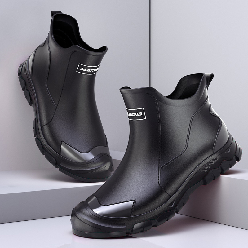 Bottes de pluie courtes pour h - Men'S Shoes Water Resistant avis et prix