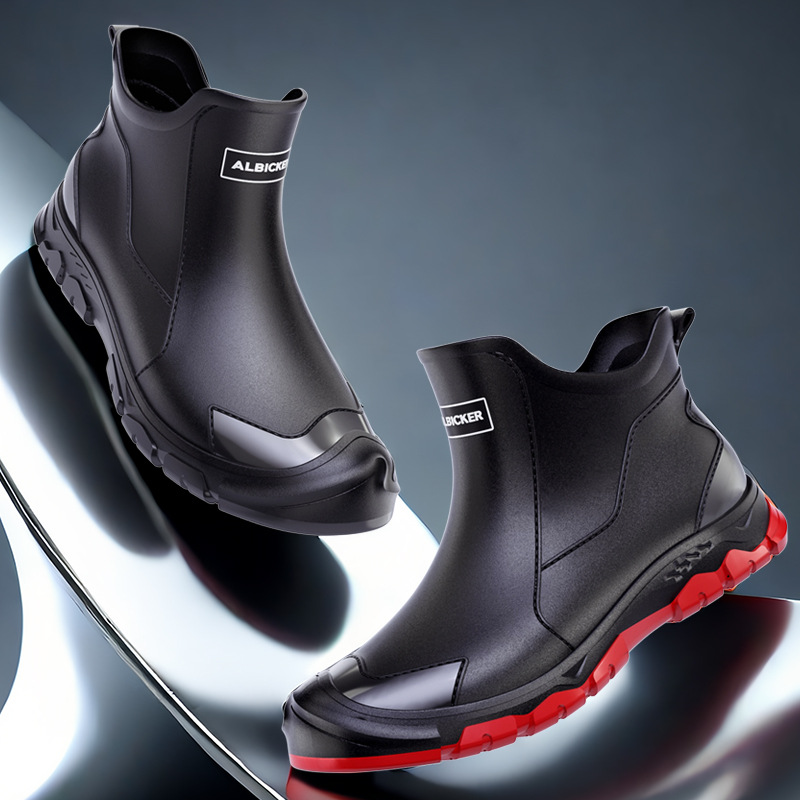 Bottes de pluie courtes pour h - Men'S Shoes Water Resistant avis et prix