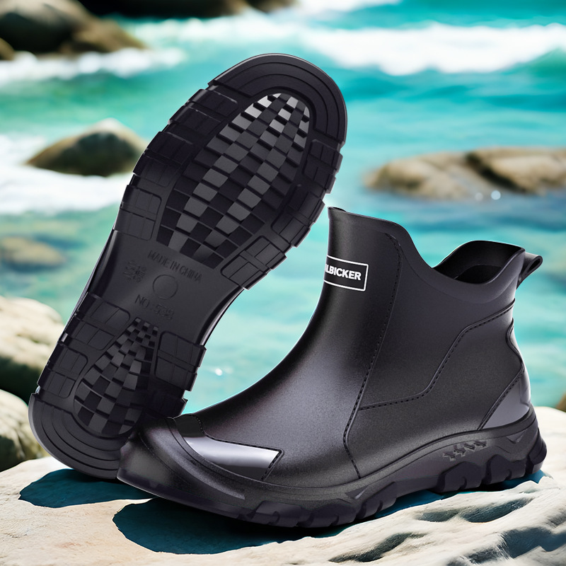 Bottes de pluie courtes pour h - Men'S Shoes Water Resistant avis et prix