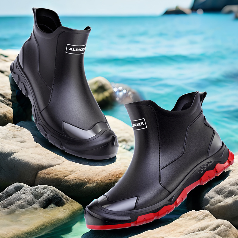 Bottes de pluie courtes pour h - Men'S Shoes Water Resistant avis et prix