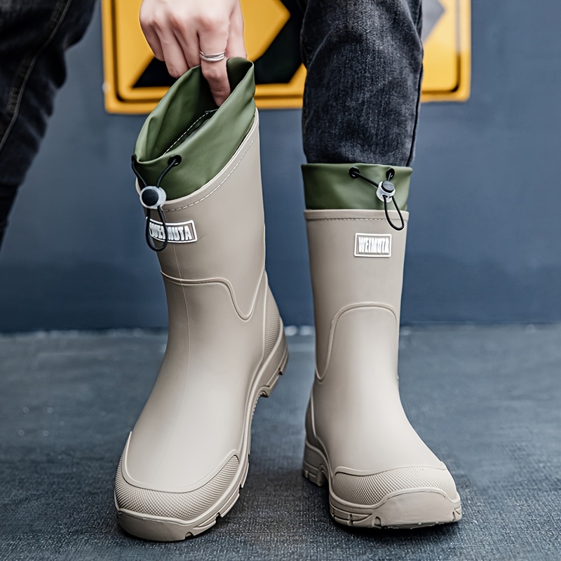Bottes de pluie imperméables p - Men'S Shoes Water Resistant avis et prix