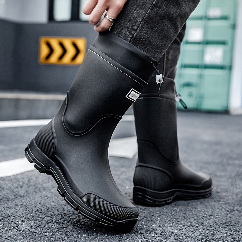Bottes de pluie imperméables p - Men'S Shoes Water Resistant avis et prix