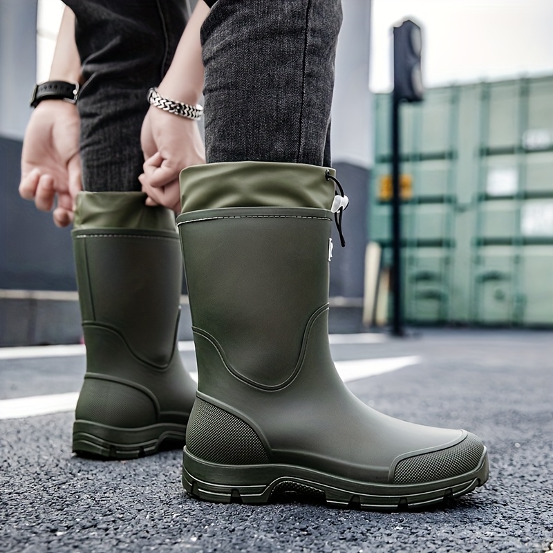 Bottes de pluie imperméables p - Men'S Shoes Water Resistant avis et prix