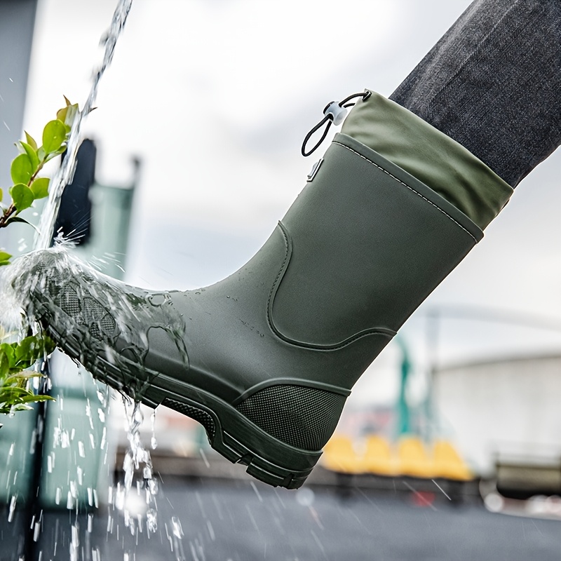 Bottes de pluie imperméables p - Men'S Shoes Water Resistant avis et prix